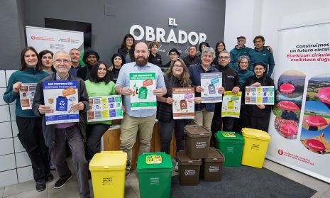 Foto noticia - Residuos de Navarra / Nafarroako Hondakinak se compromete con la formación para una correcta gestión de los residuos en la Ribera